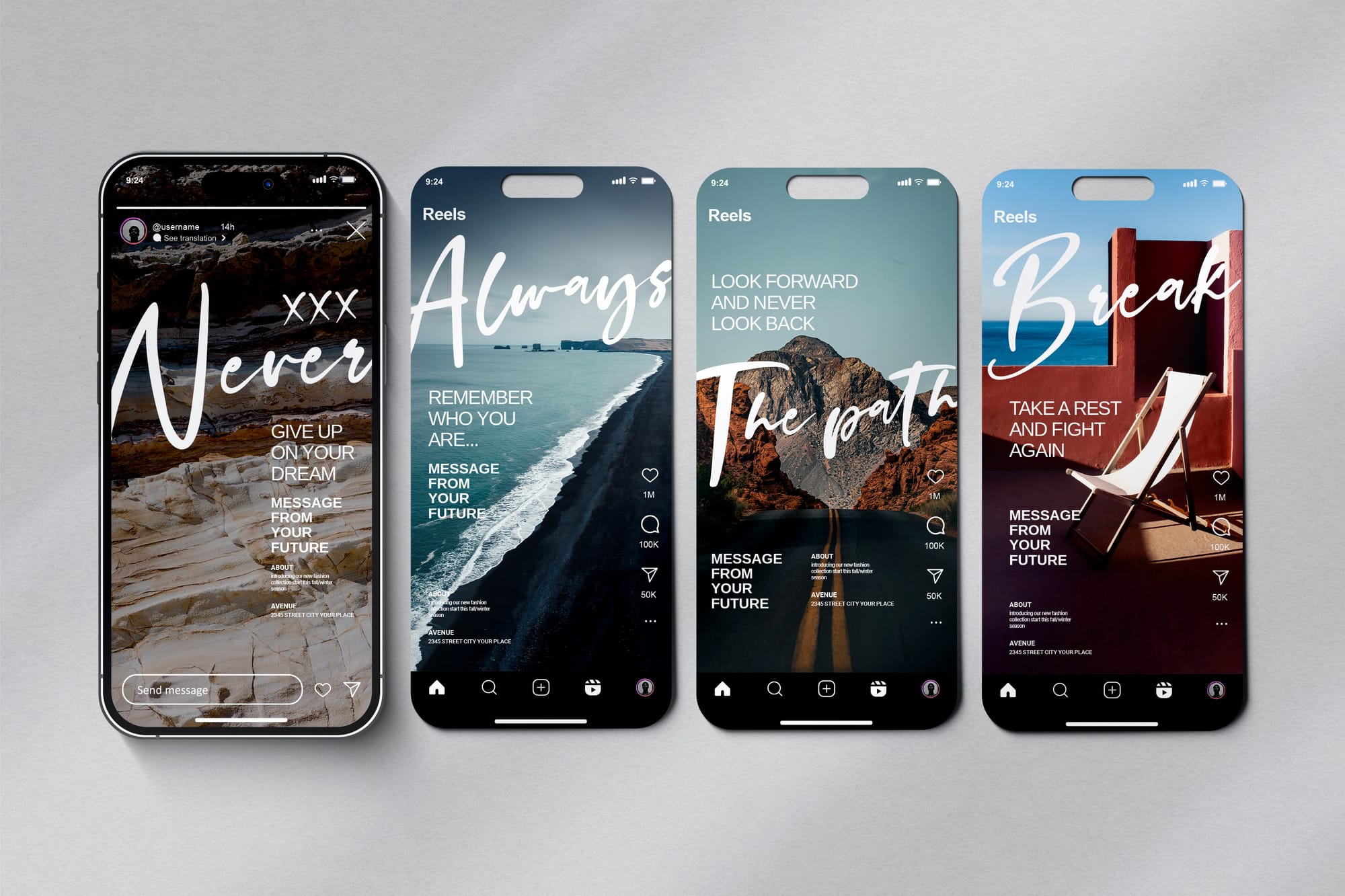 Instagram Reels Mockups