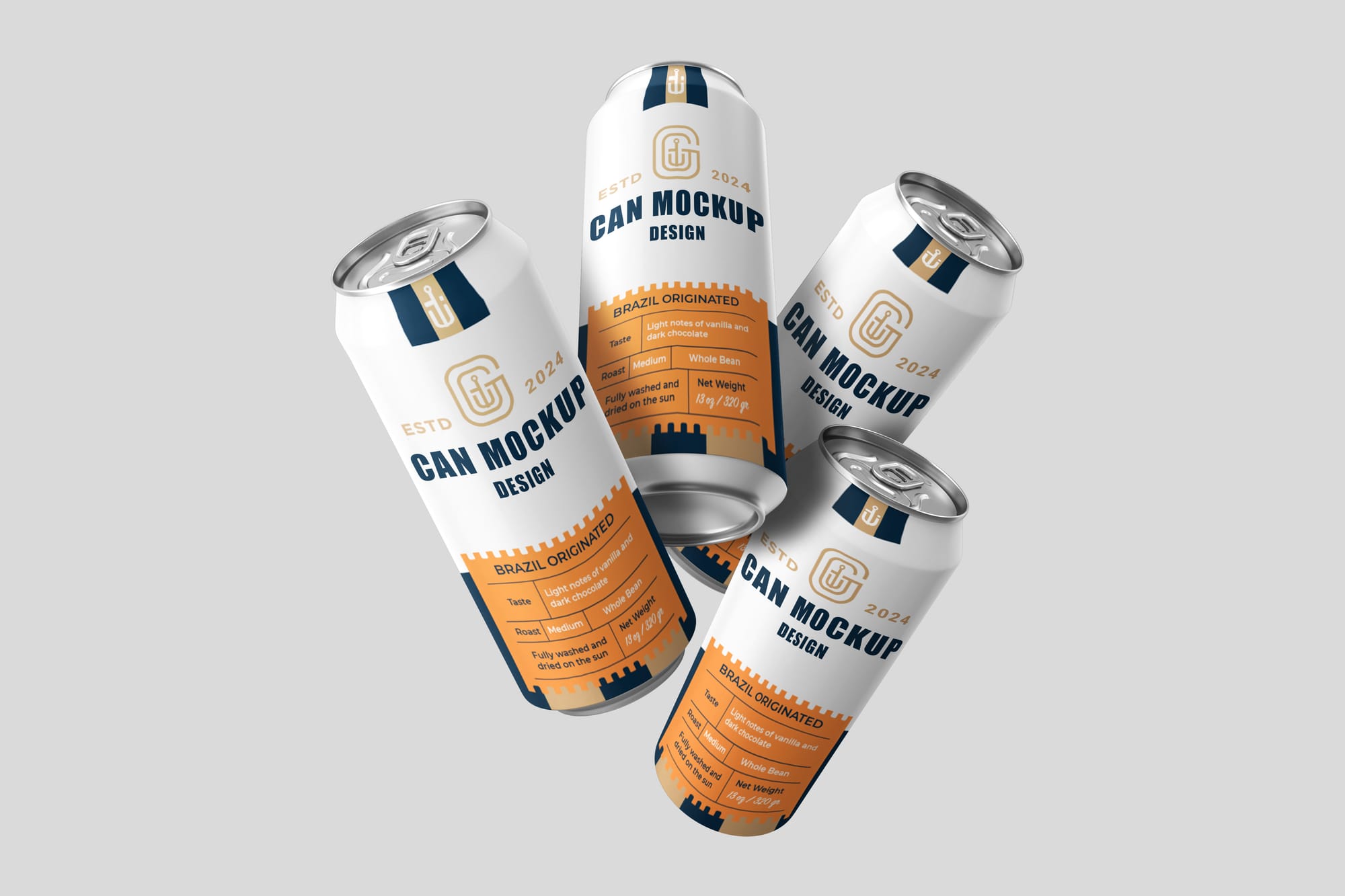 Drink Can Mockups