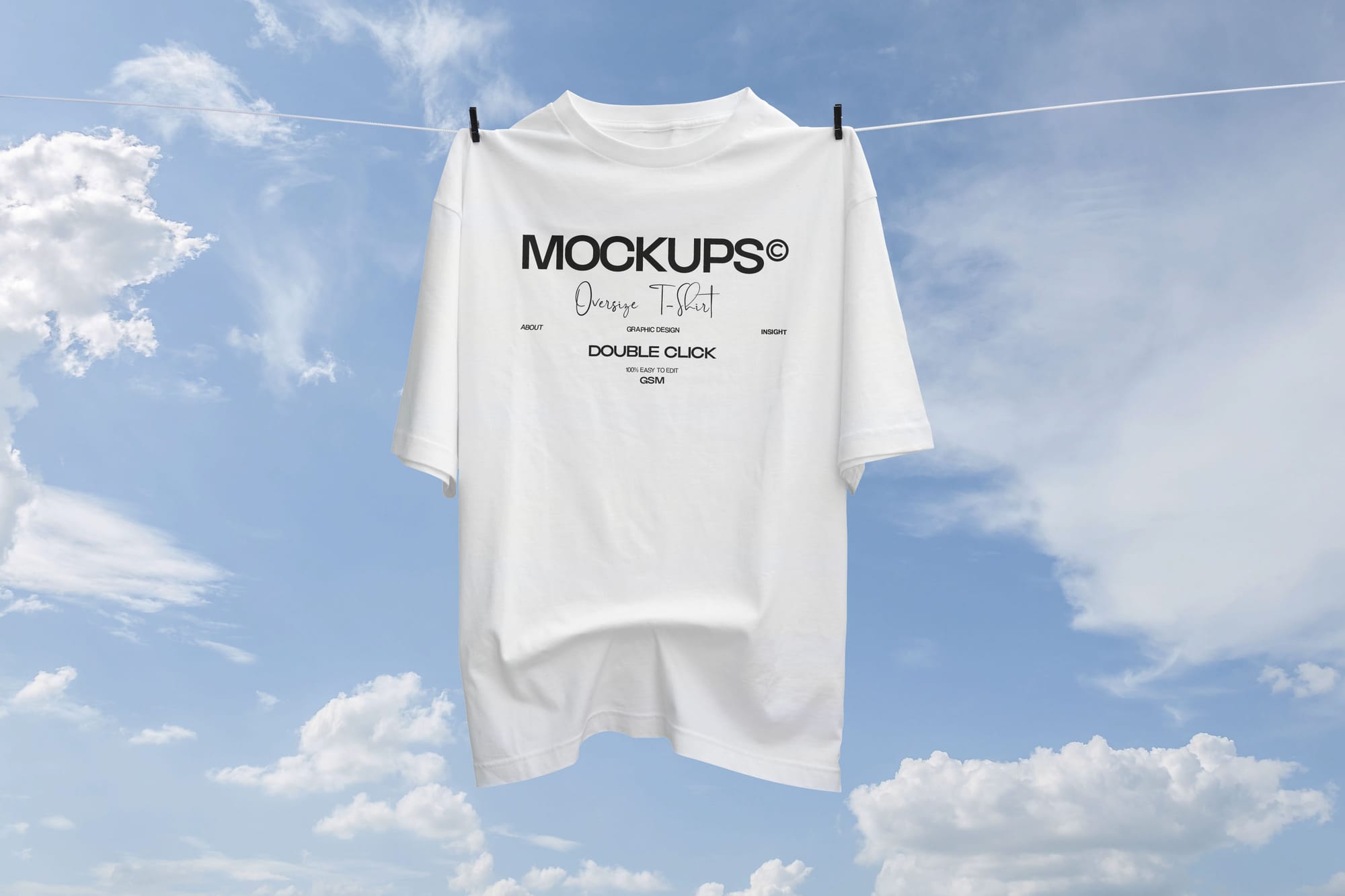 Floating T-Shirt Mockups