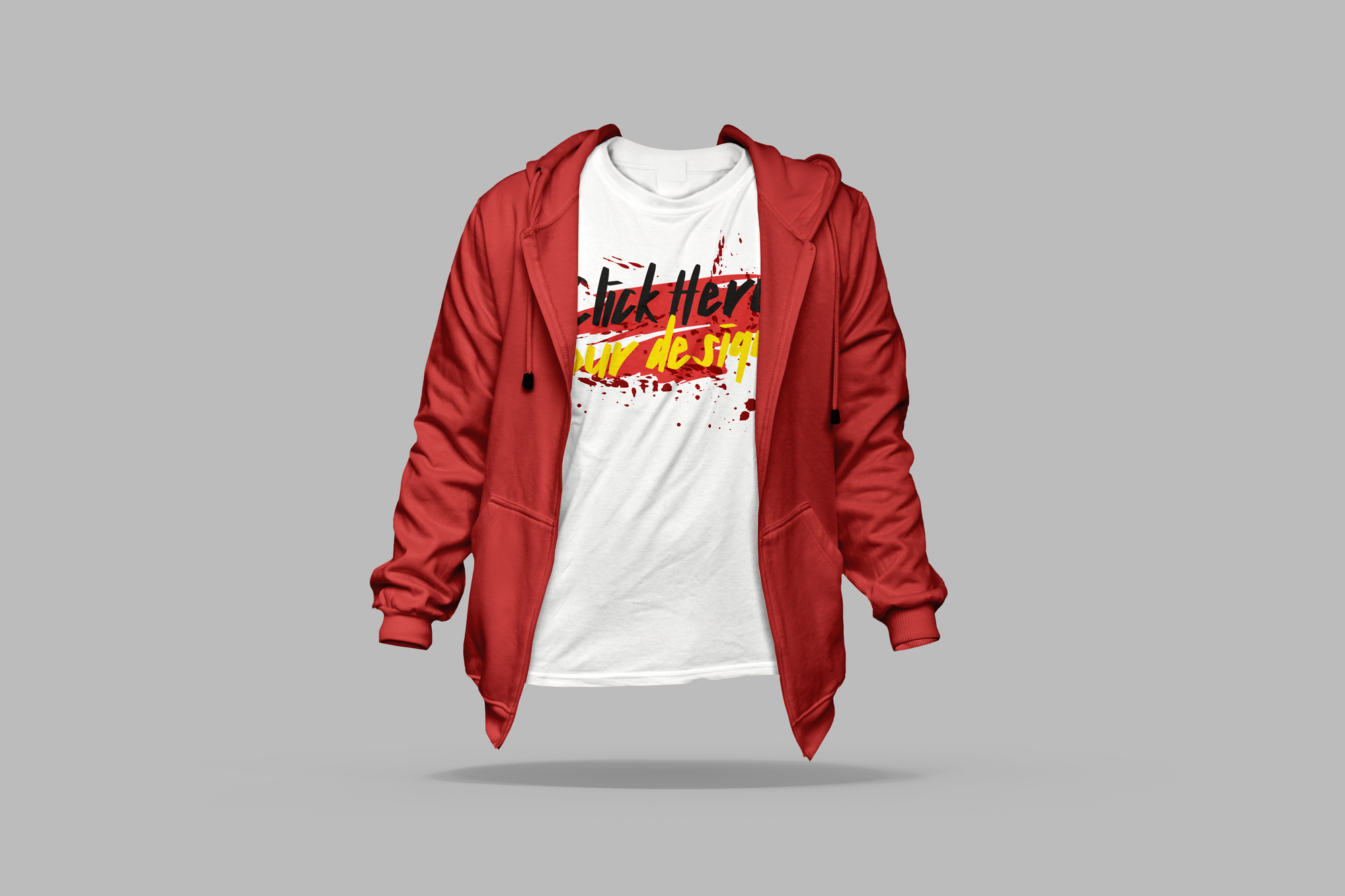 Hoodie and T-Shirt Mockups
