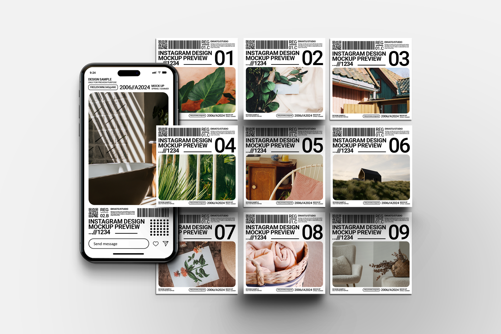 Instagram Post Mockups