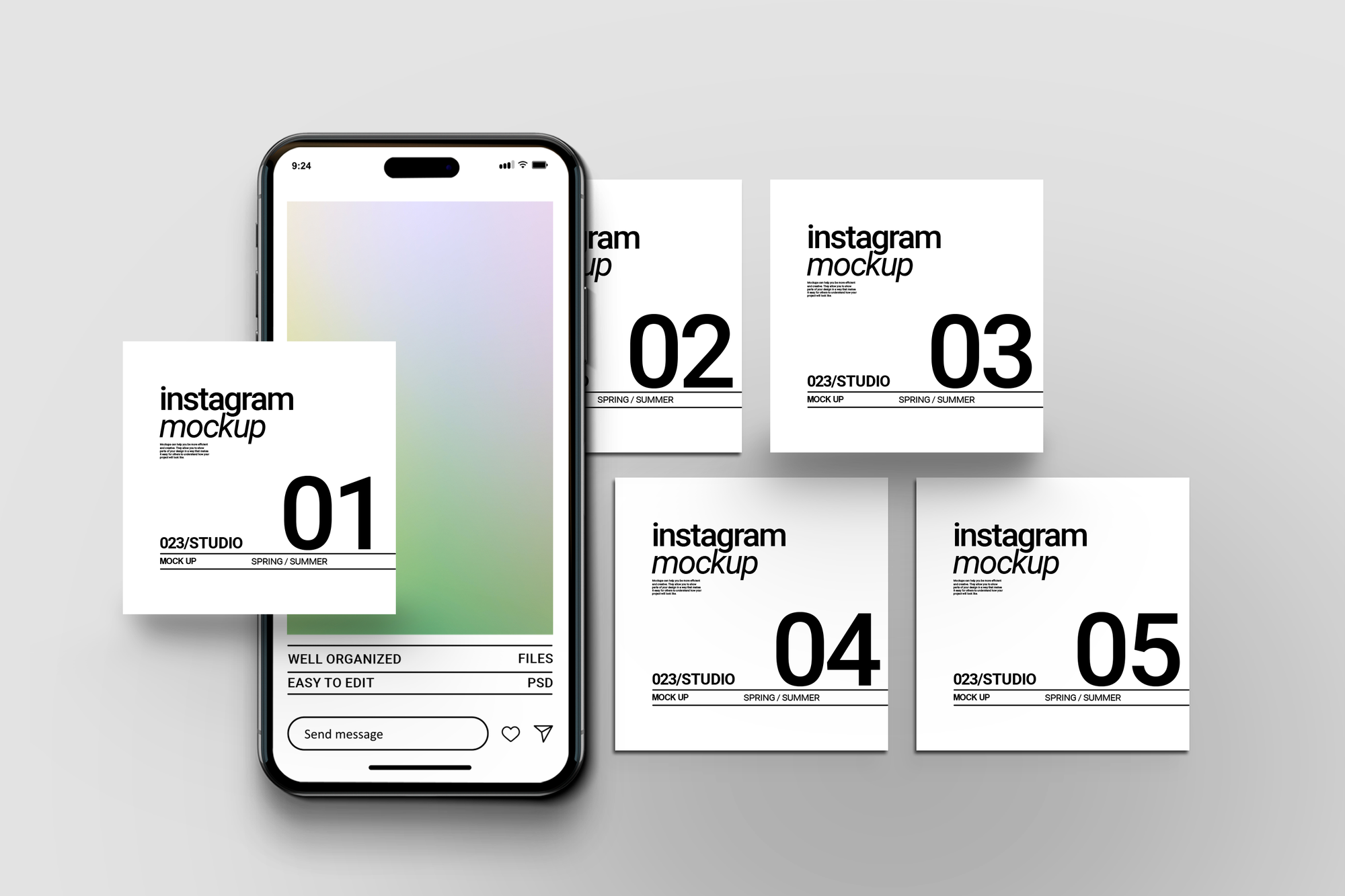 Instagram Post Mockups