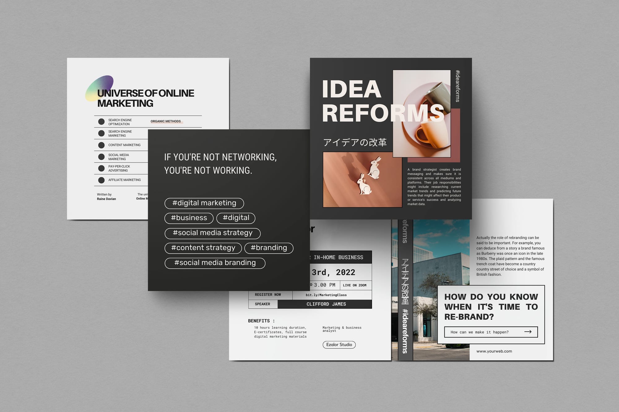 Mesa Marketing Kit Instagram Posts