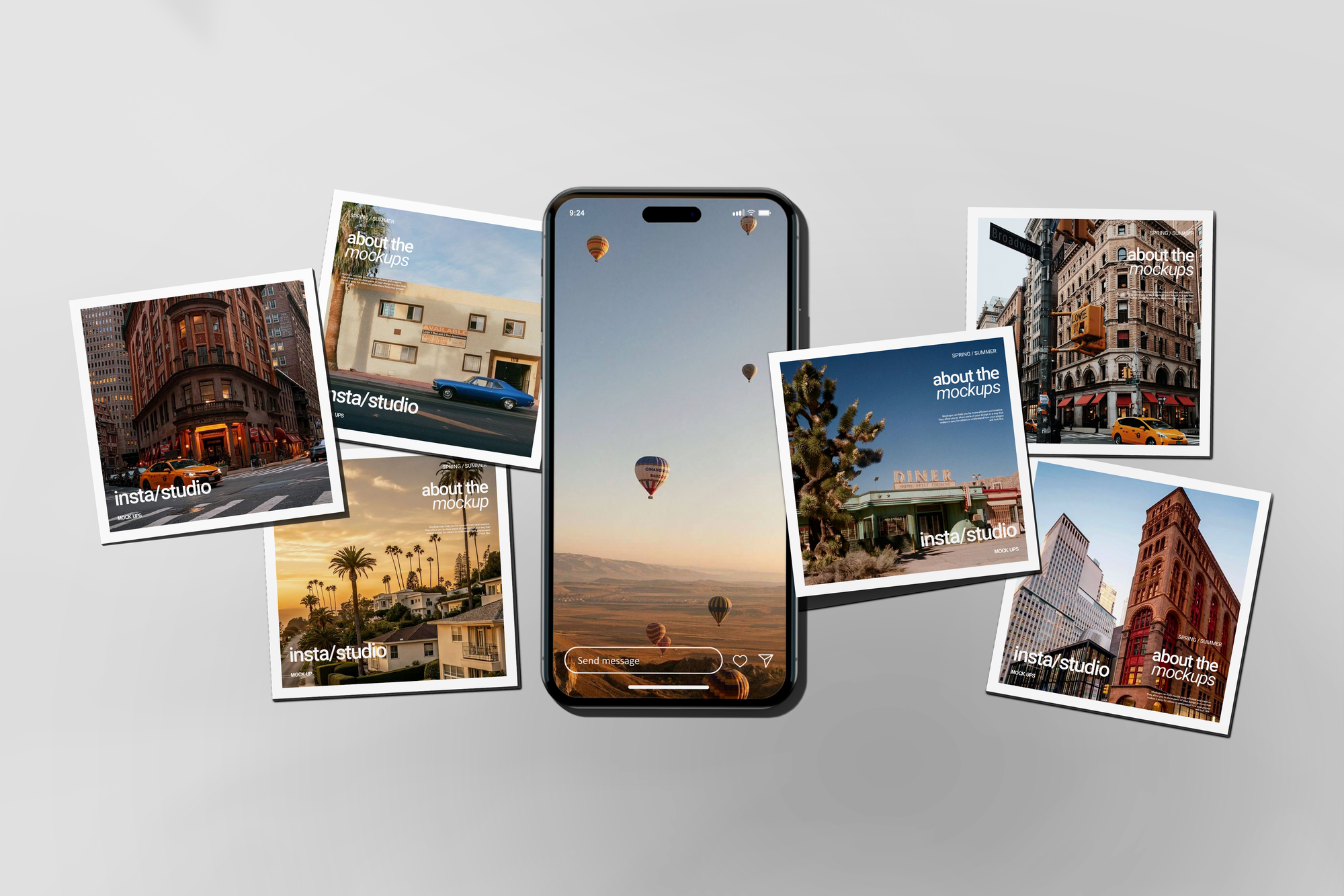 Instagram Collage Mockups