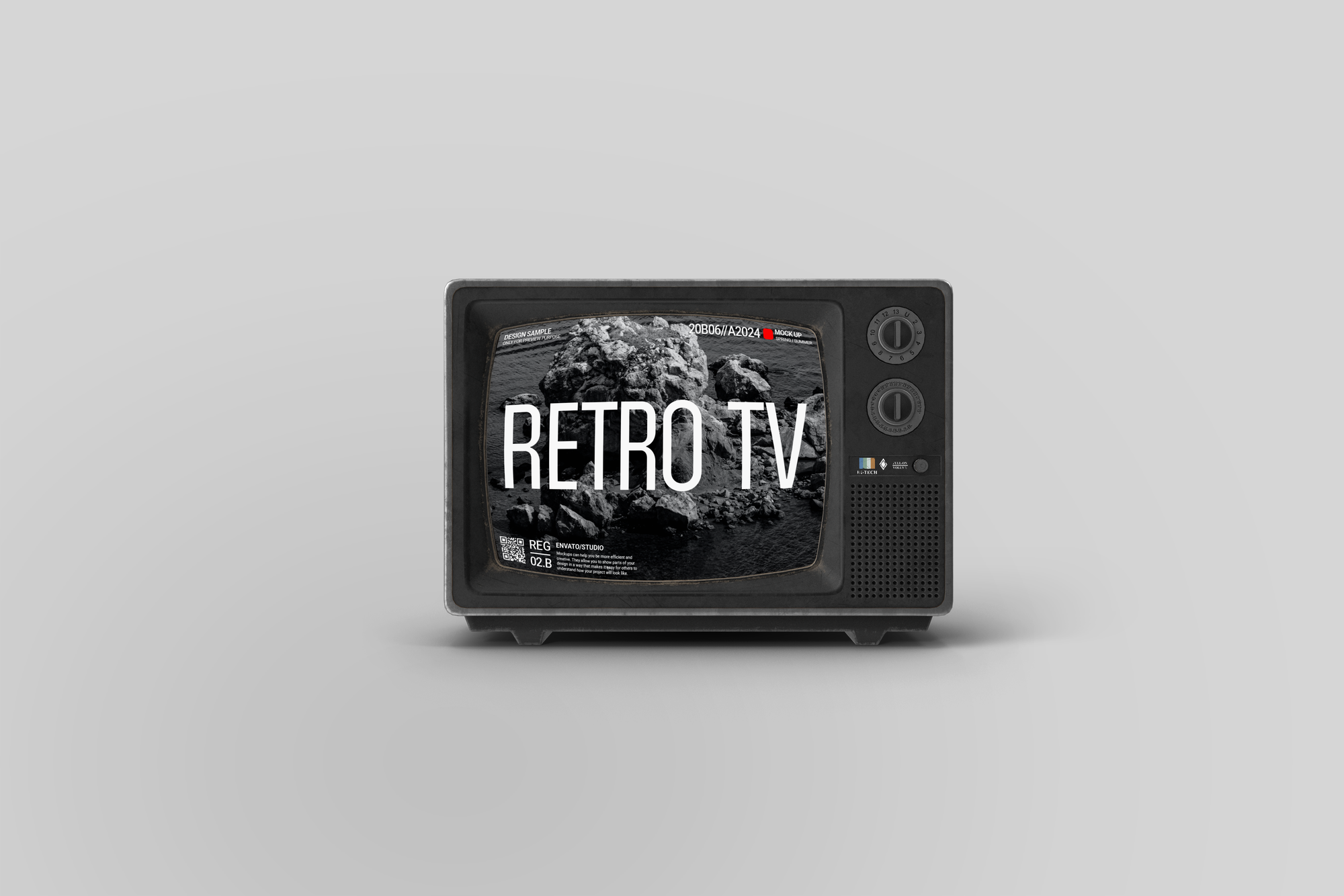 Retro TV Mockups