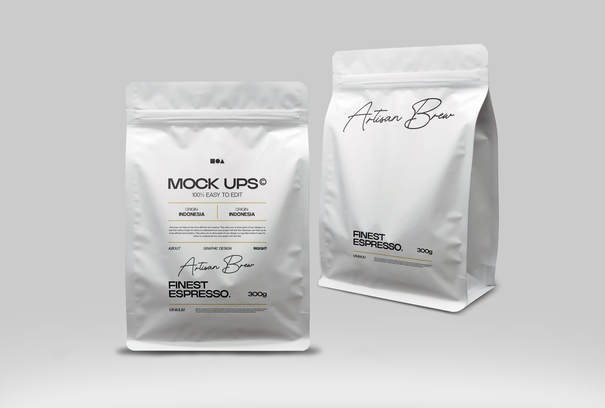 Sealed Packaging Mockup