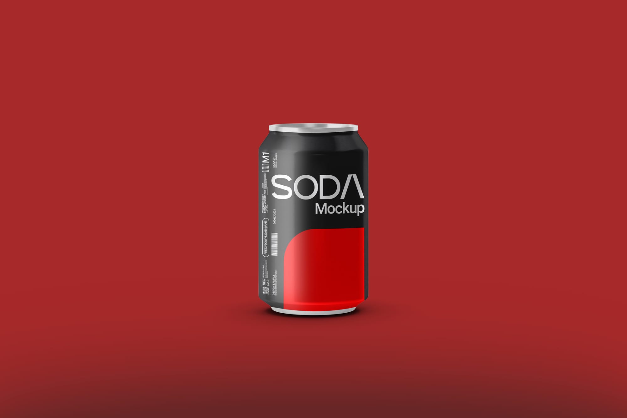 Small Can Mockup