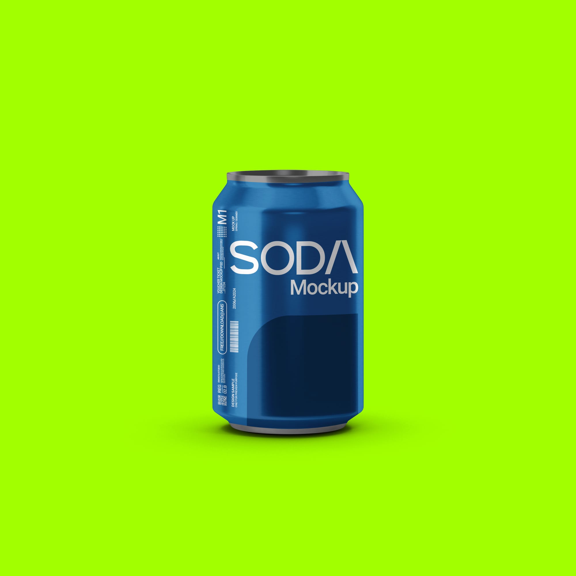 Soda Can Mockups