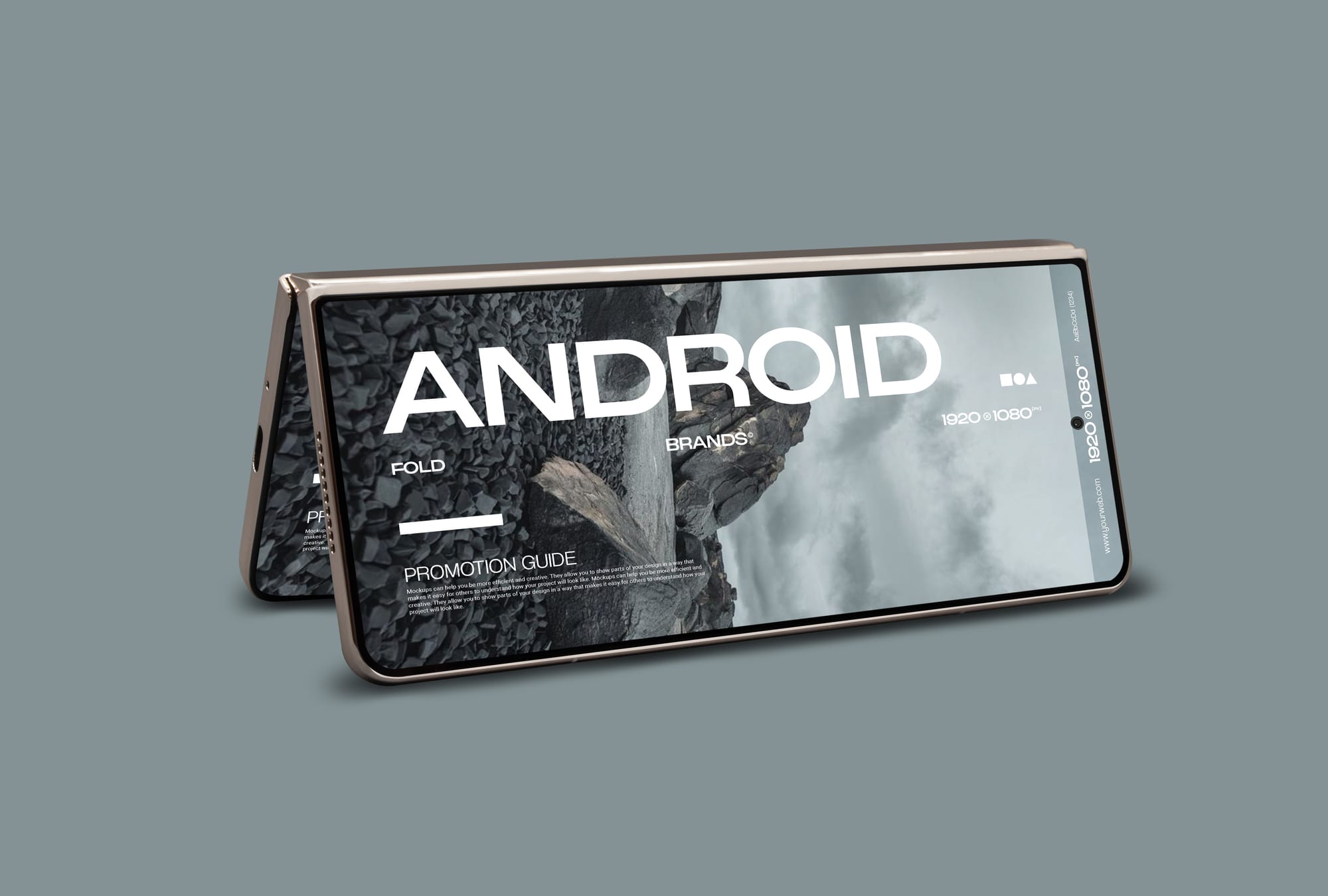 Fold Android Phone Mockups