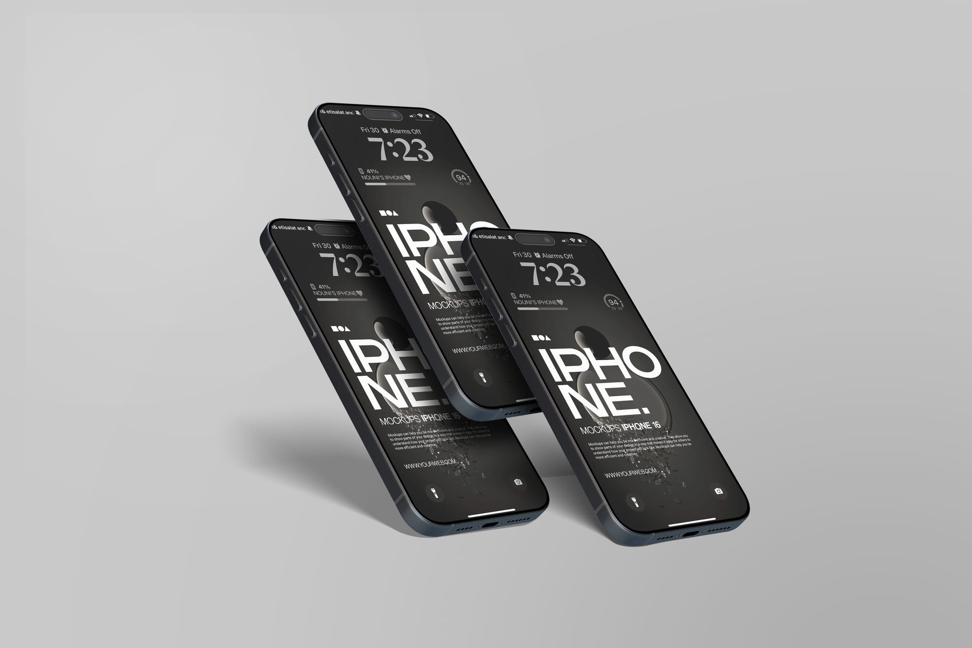 iPhone 16 Mockups