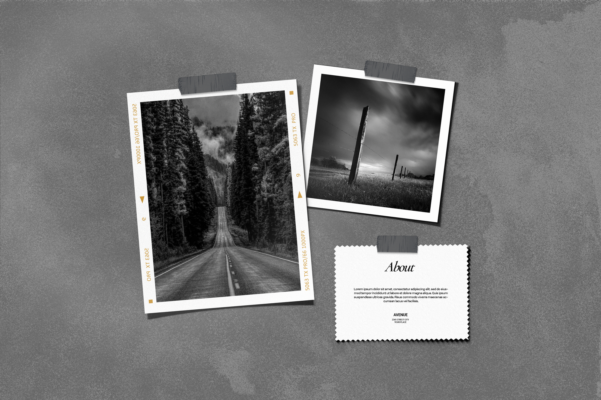 Moodboard Photos Mockups