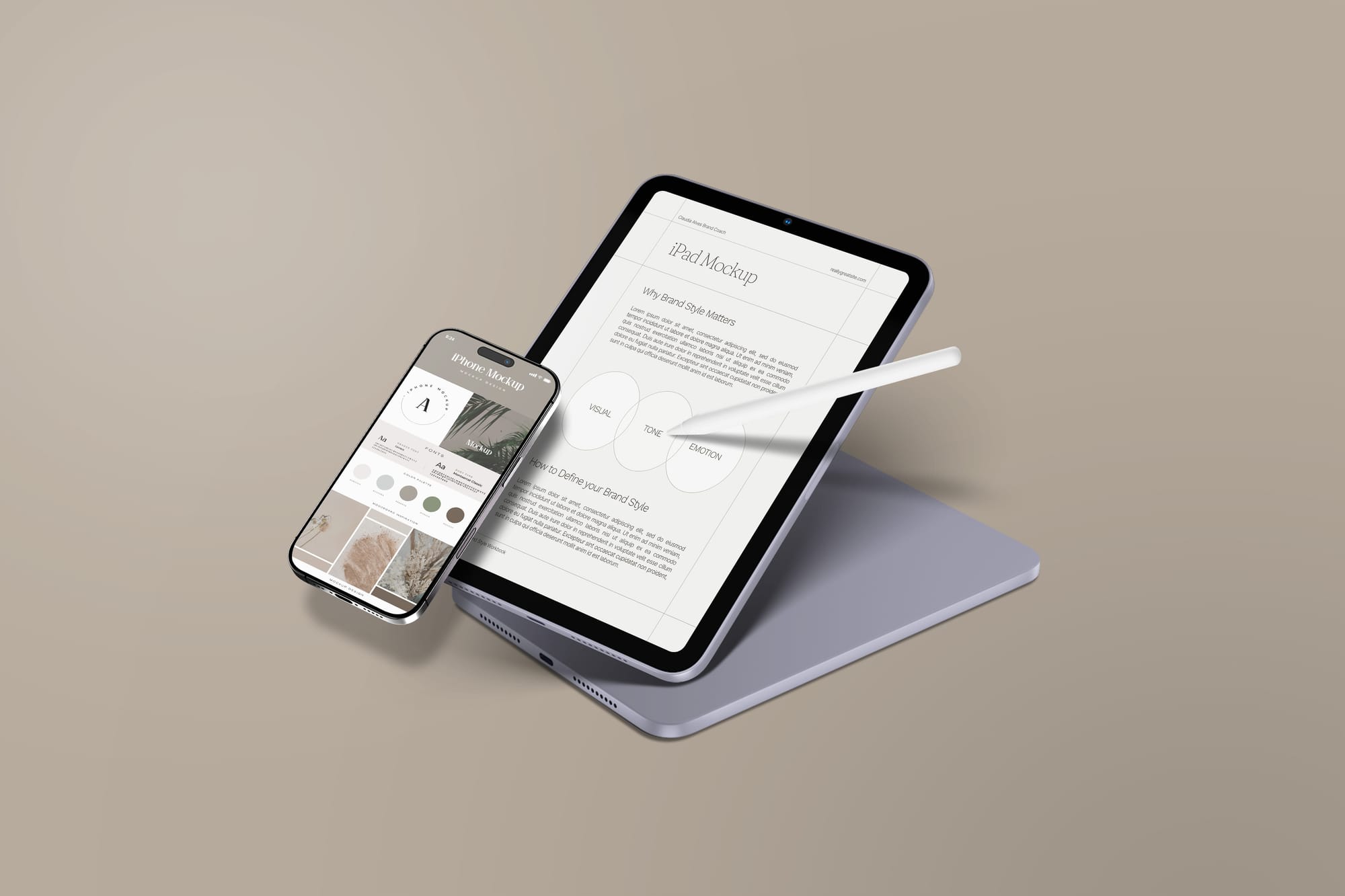 iPad & iPhone Mockups
