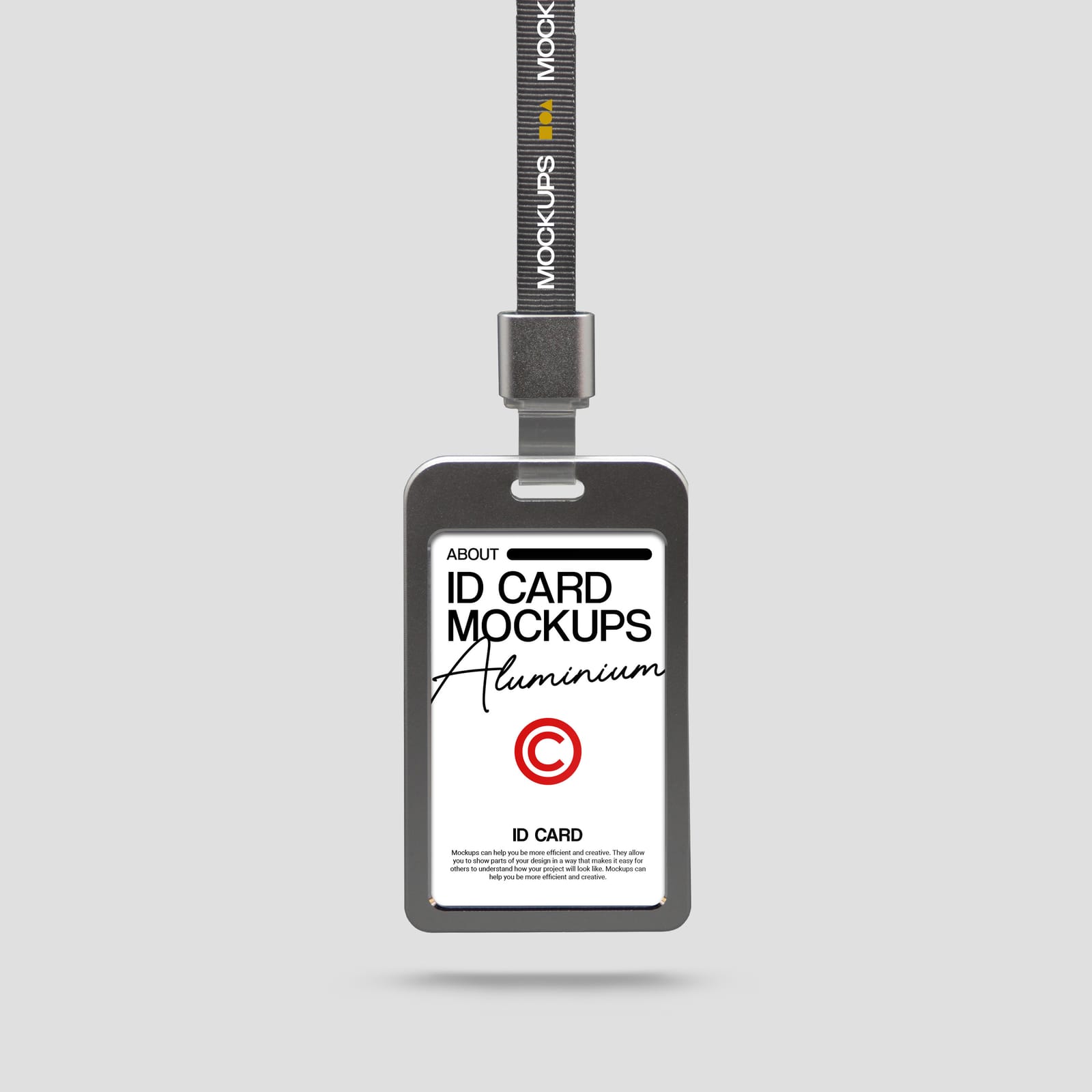 Aluminium ID Card Mockups post image