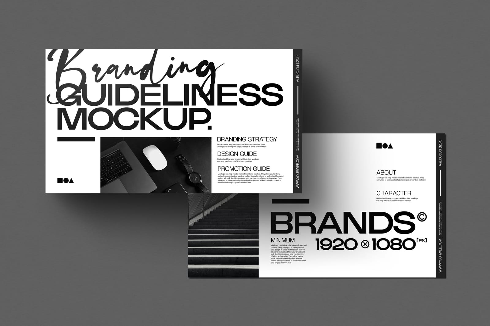 Brand Guideliness Mockups post image
