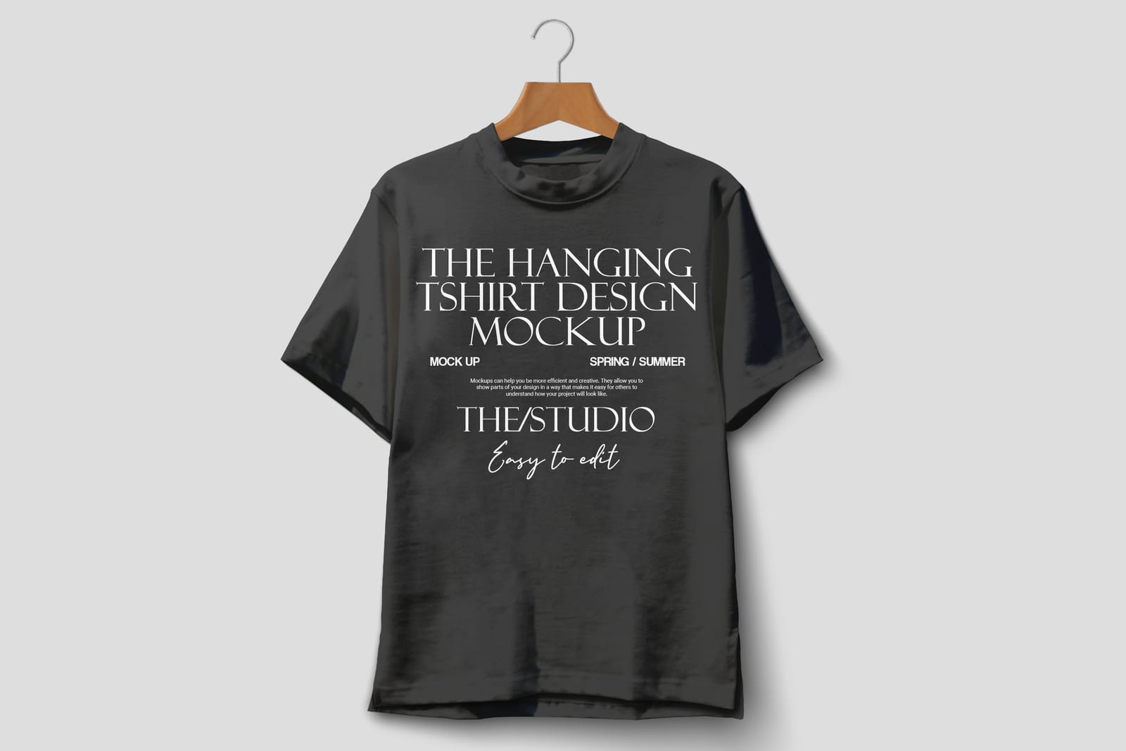 Heavyweight Hanging T-Shirt Mockups post image
