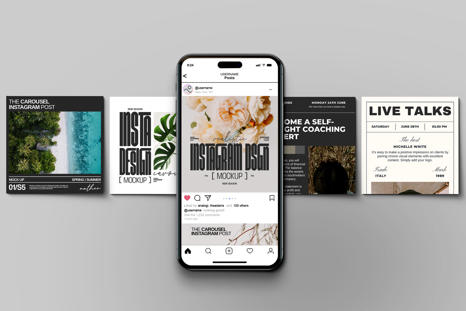 Instagram Carousel Mockups post image