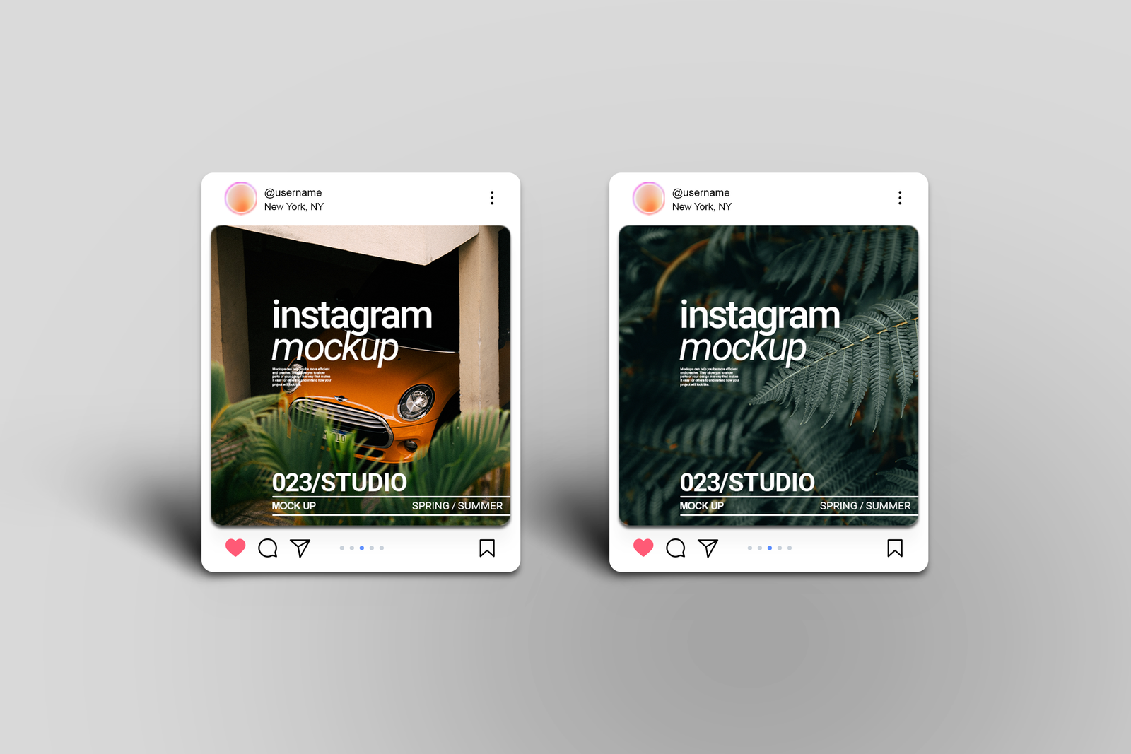 Instagram Post Mockups post image