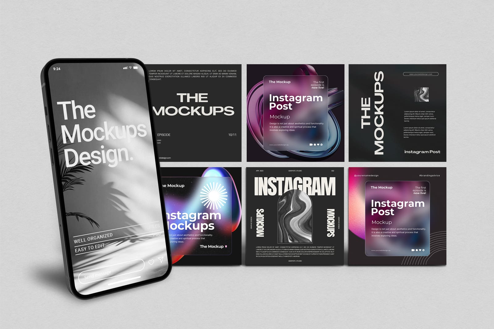 Instagram Collage Mockups post image