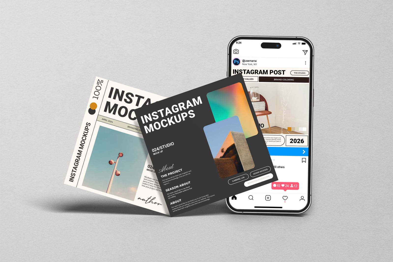 Instagram Post Mockups post image
