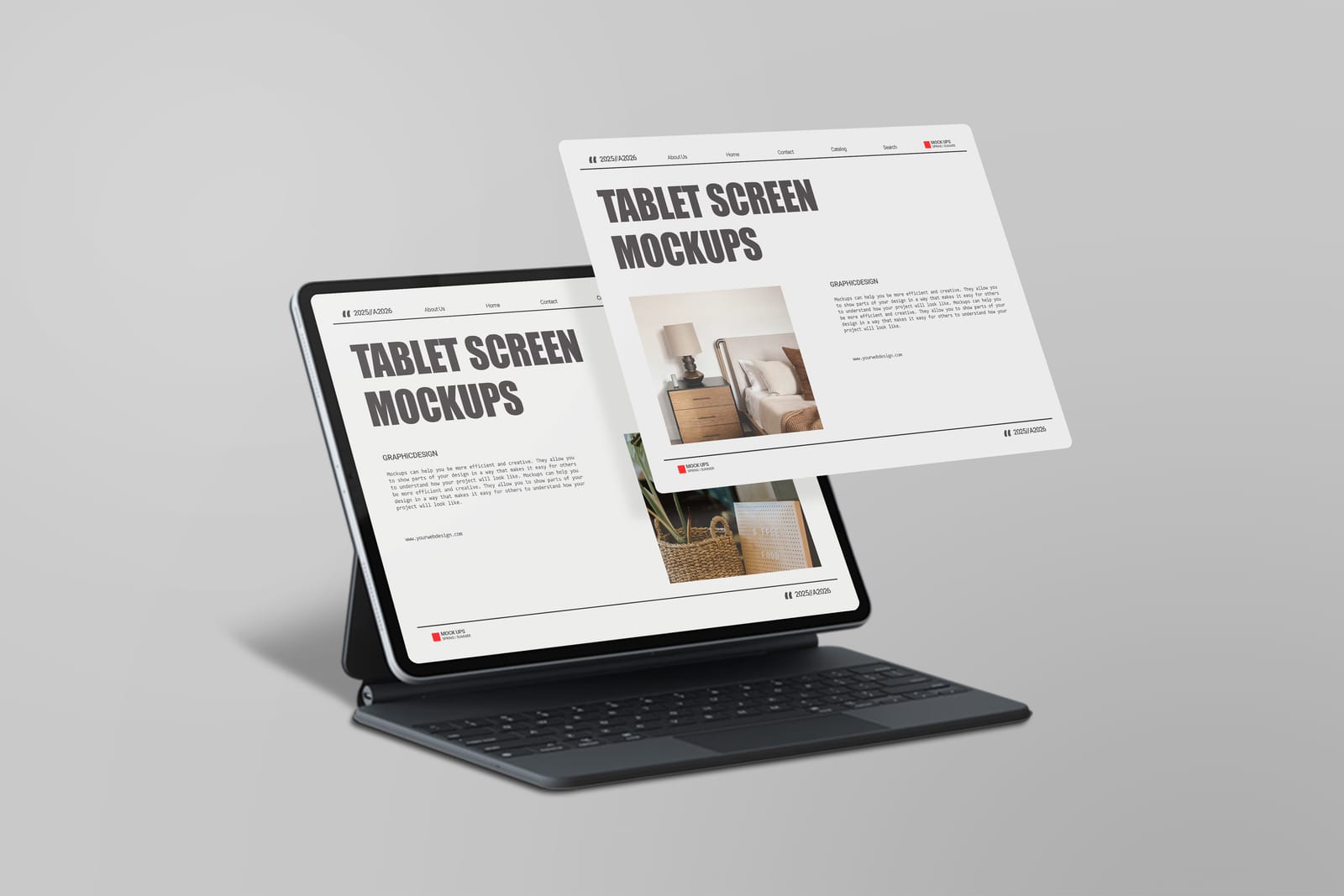 Tablet Screen Mockups post image