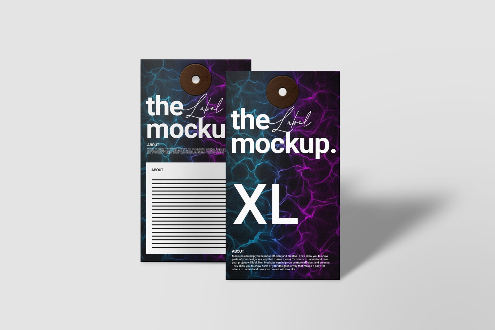 Tag Label Mockups post image