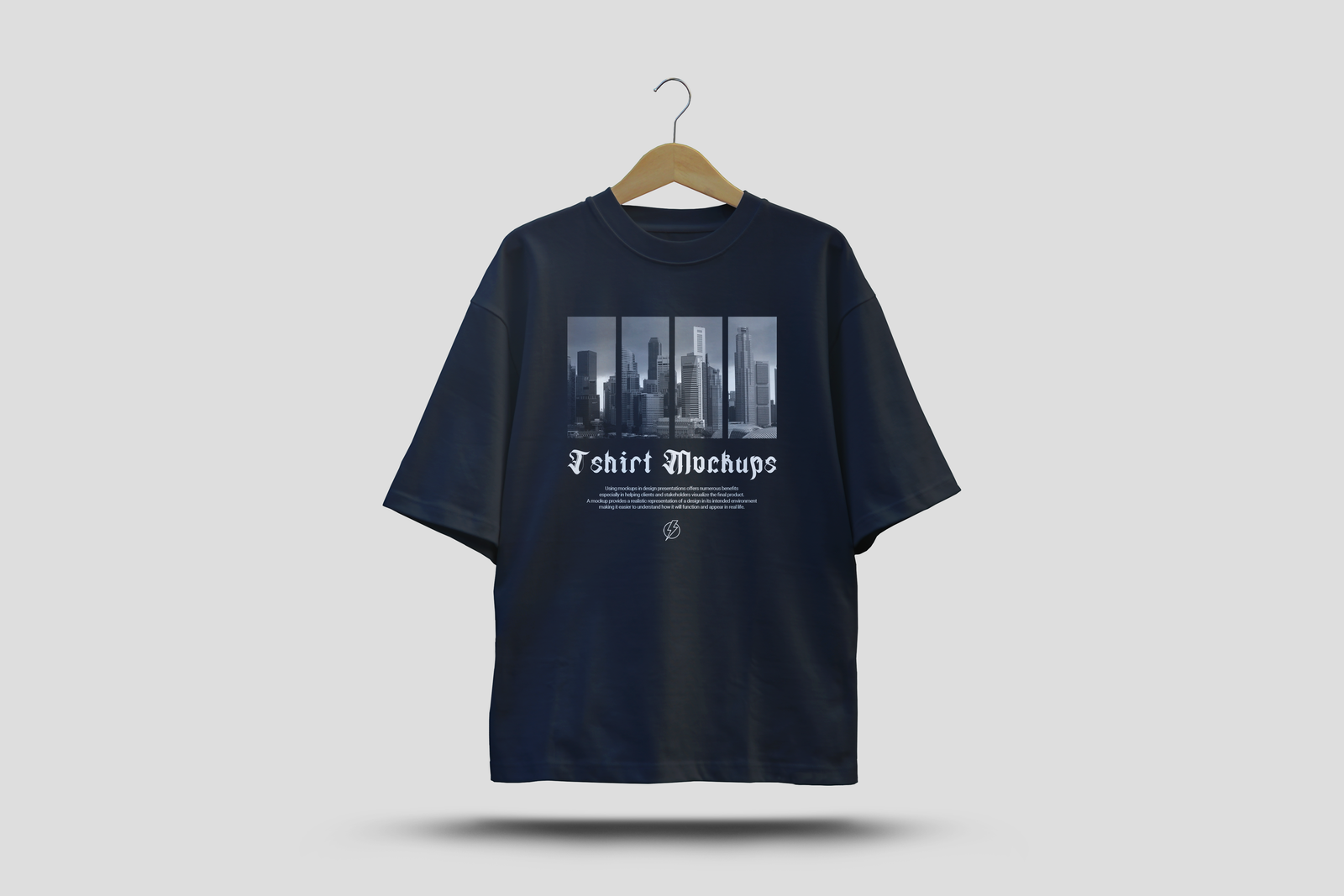 Hanging Oversize T-Shirt Mockups post image