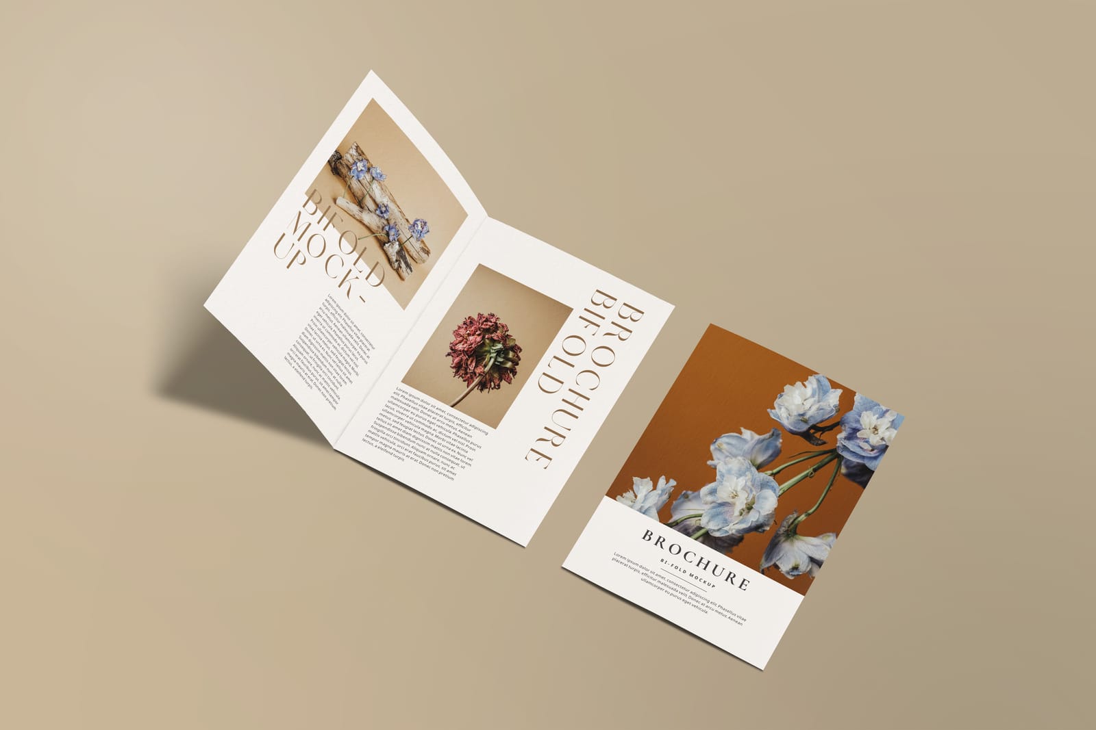 A4 Bifold Brochure Mockups post image