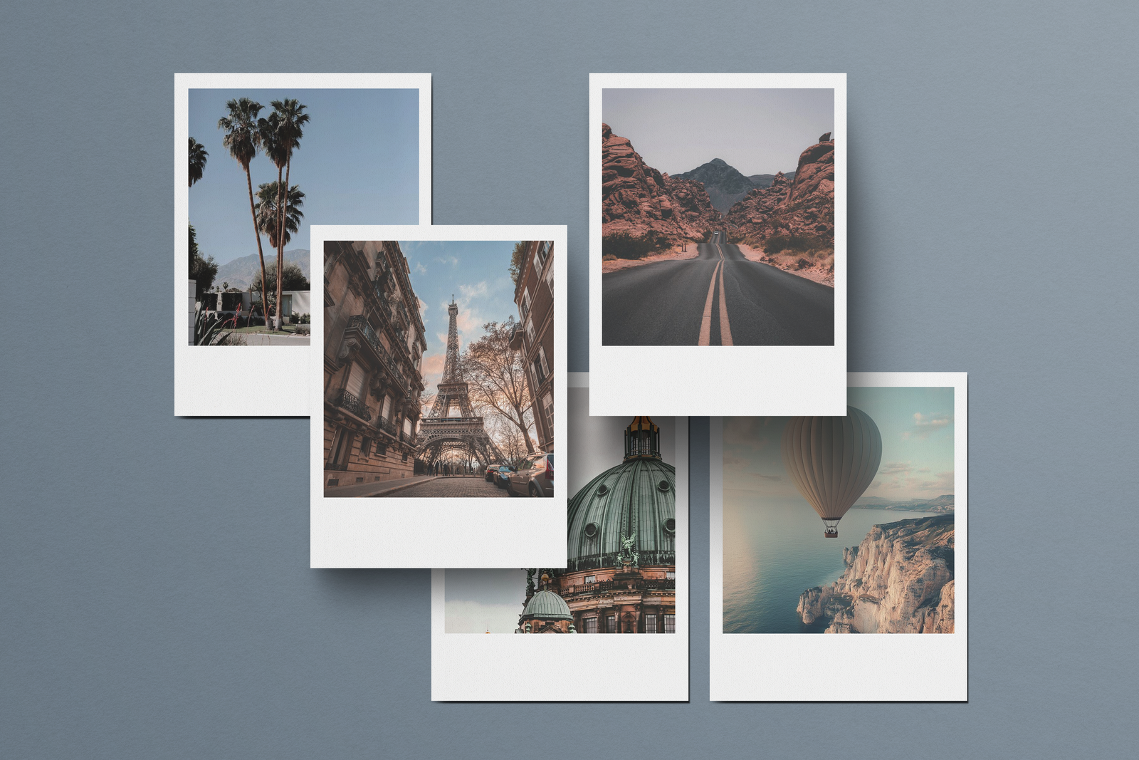 Polaroid Collage Mockups post image